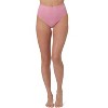 Memoi Ladies Combed Cotton Basic Brief Underwear 3-Pack - 2 of 4