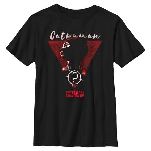 Girl's The Batman Catwoman Poster T-Shirt - 1 of 4