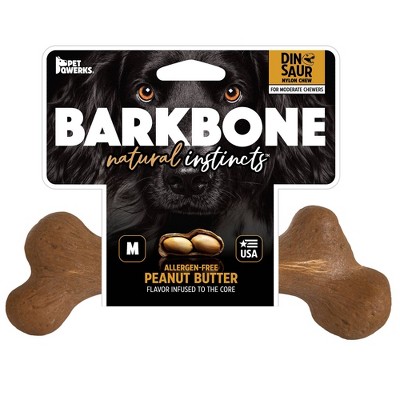 BarkBone Dinosaur Nylon Dog Bone Toy