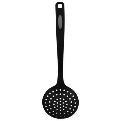 Home Basics Nylon Non-Stick Skimmer, Black