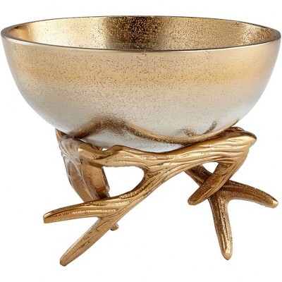 Cyan Design - 6.25 Inch Small Antler Anchored Bowl