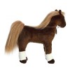Aurora Large Showstoppers American Saddlebred Breyer Exquisite Stuffed Animal Brown 13" - 4 of 4