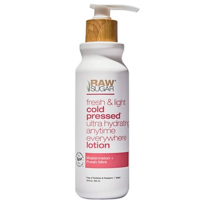 Raw Sugar Watermelon and Fresh Mint Body Lotion - 18 fl oz