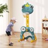 Safstar Toddler Basketball Hoop 4-in-1 Kids Indoor/Outdoor Activity Center Sports Gift - 4 of 4