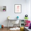 Stupell Industries Pastel Smiling Unicorn Pink Flower Blossom Crown Framed Giclee Art - 2 of 4