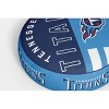 NFL Tennessee Titans Circle Plushlete Pillow: Team Logo, Microplush, Hidden Zipper - 2 of 3
