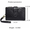 BEAFUP Women's Wallets - RFID Blocking PU Leather Wallet - Stylish Compact Bifold Design with Detachable Wrist Strap for Everyday Carry - 3 of 4