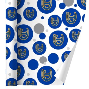New York City College of Technology Primary Logo Gift Wrap Wrapping Paper Roll 30x72 - 1 of 4