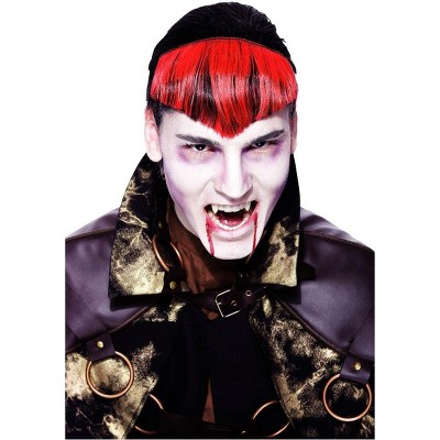Widow Peak Red Hairpiece Adult Costume Wig