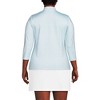 Lands' End Women's 3/4 Sleeve Active Polo Shirt - 2 of 3