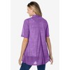 Woman Within Plus Size Lightweight Open Front Cardigan - 3 of 4