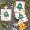 Design Imports  Swedish Dishcloth Set/3, Reusable & Absorbent, Noel Tree - 3 of 4