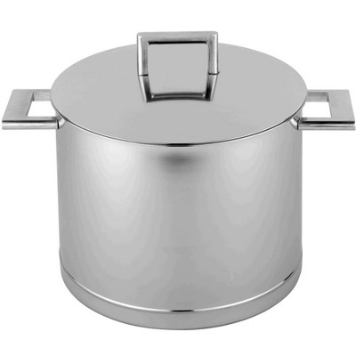 Demeyere Industry 5-ply 8-qt Stainless Steel Stock Pot : Target