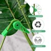 Unique Bargains Durable Plastic Adjustable Weather Resistant Plant Clips - 2 of 4