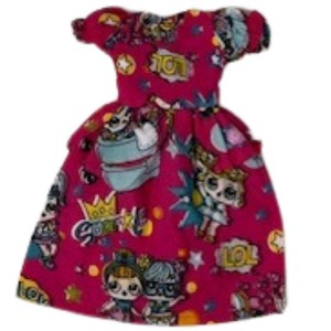 Doll Clothes Superstore Handmade Long Dress Compatible With LOL OMG And Rainbow High Fashion Dolls - 1 of 4