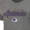 NHL Colorado Avalanche Women's Gray Fashion T-Shirt - 3 of 3