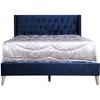 Passion Furniture Bergen Full Tufted Panel Bed - 2 of 4