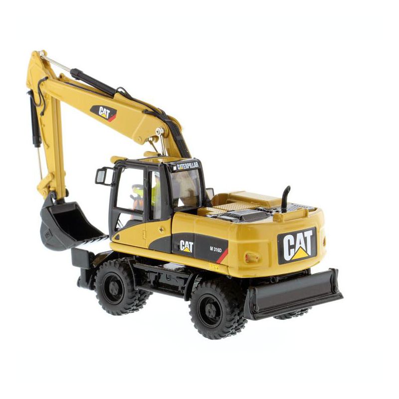 CAT Caterpillar M316D Wheel Excavator with Operator "Core Classics Series" 1/50 Diecast Model by Diecast Masters, 2 of 4