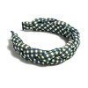 Shiraleah Braided Check Print Headband-Multi - 4 of 4