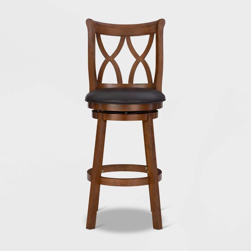 Madison Counter Height Barstool Rustic Oak - Powell Company, 4 of 14
