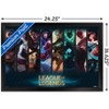 Trends International League of Legends - Champions Framed Wall Poster Prints - 3 of 4