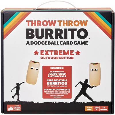 Throw Throw Burrito Game: Extreme Outdoor Edition by Exploding Kittens