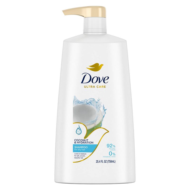Dove Beauty Coconut & Hydration Shampoo for Dry Hair, 4 of 10