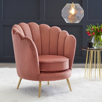 Twila Scalloped Back Chair - angelo:HOME