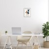 Stupell Industries Bold Modern Botanicals Leaf Silhouettes Matisse Text Framed Giclee Art - 3 of 4
