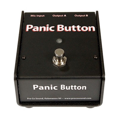 ProCo Panic Button Mic A/B Box