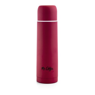 Mr. Coffee Javelin 16 oz Thermal Bottle and Lid in Fuchsia
