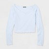 Women's Long Sleeve V-Neck T-Shirt - Wild Fable™ - 4 of 4