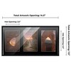 PosterPalooza | Black Finish Collage Frame - Black Mat, 20 Frame Sizes to Choose From, UV Acrylic - 2 of 4