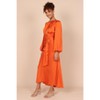 Petal and Pup Womens Sanderson Long Sleeve Wrap Maxi Dress - 4 of 4