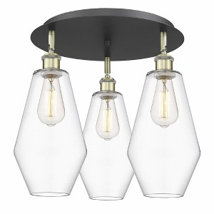 Cindyrella - 3 Light Flush Mount In Industrial Style-14.5 Inches Tall and 18.75 Inches Wide - 1 of 1