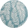 Unique Loom Outdoor Botanical Palm Floral and Botanical Woven Area Rug - 2 of 4