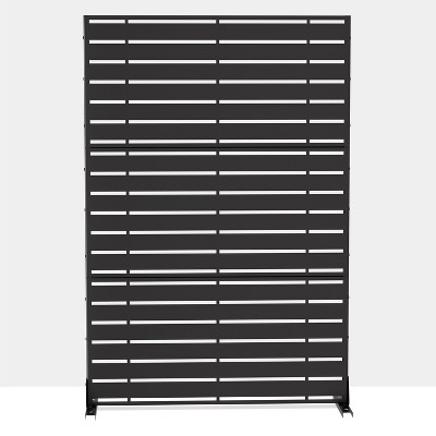 Pexfix In H X In W Black Outdoor Metal Privacy Screen Target