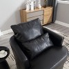 Okak Modern 360° Swivel Barrel Chair Accent Chair with Soft Dual Pillow Leisure Sofa Armchair Club Chair for Hotel Lounge Bedroom - 2 of 4