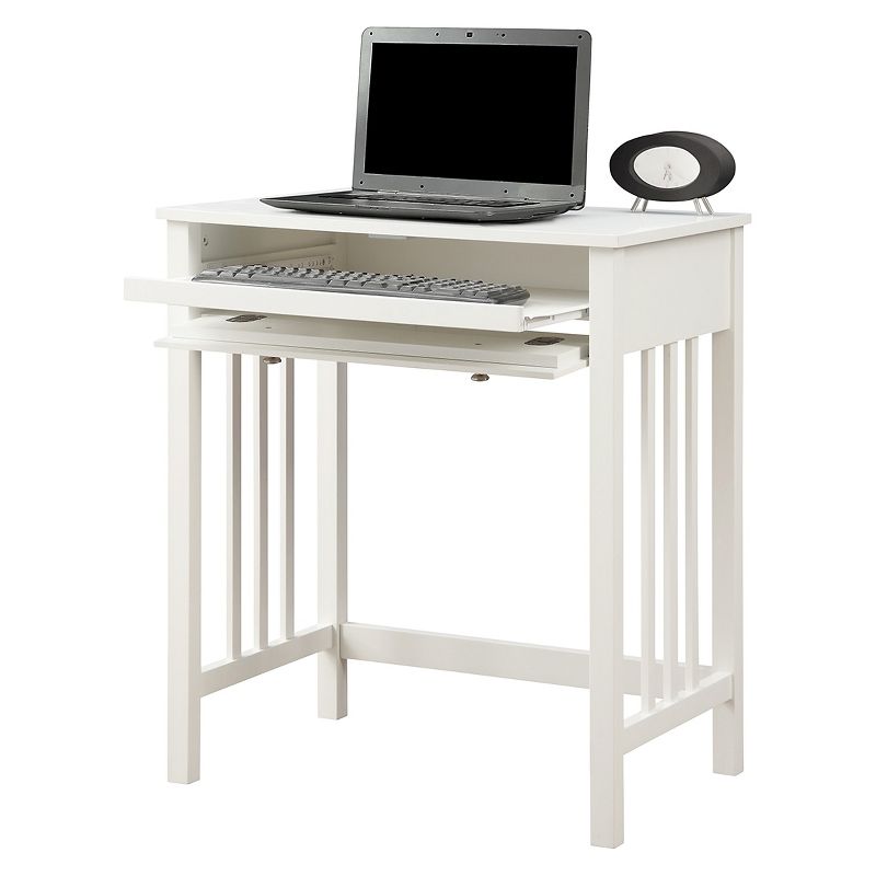 Breighton Home Repose Mission Style Desk with Slide-Out Keyboard Drawer, 3 of 7