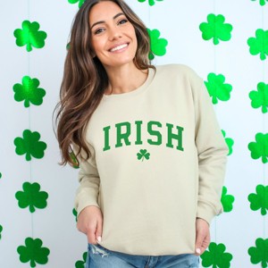 Simply Sage Market Irish Clover Sweatshirt - 1 of 4