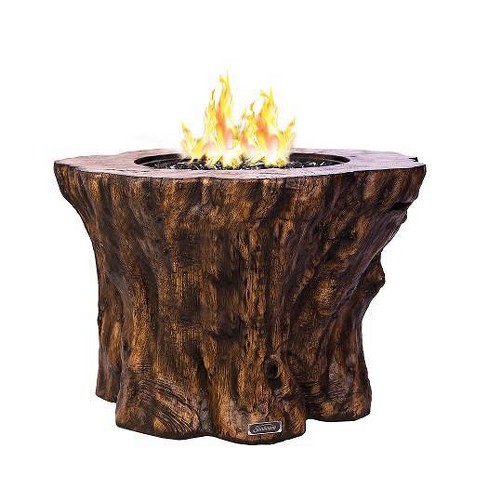 Sunbeam Pioneer Propane Fire Pit Brown Target