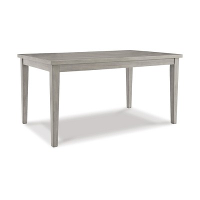 Signature Design By Ashley Casual Parellen Dining Table, Gray : Target