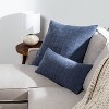 Woven Washed Windowpane Throw Pillow - Threshold™ - 2 of 4