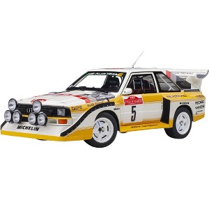 Audi Quattro S1 #5 W. Roehrl - Ch. Geistdoerfer Winner Rally San Remo (1985) 1/18 Model Car by Autoart - 1 of 4