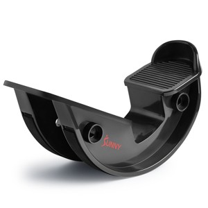 Sunny Health & Fitness Calf & Hamstring Stretcher and Foot Rocker (Grey) - NO. 108-GY - 1 of 4