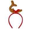 Dr. Seuss How GRINCH Stole Christmas Max's Reindeer Antler Design Headband For Women and Girls Red - 2 of 4