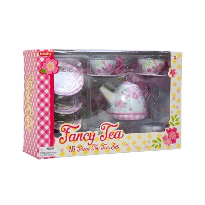 Schylling Fancy Tin Tea Set FNTS 15pc