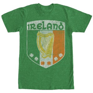 Men's Lost Gods Ireland Harp Crest T-Shirt - 1 of 3