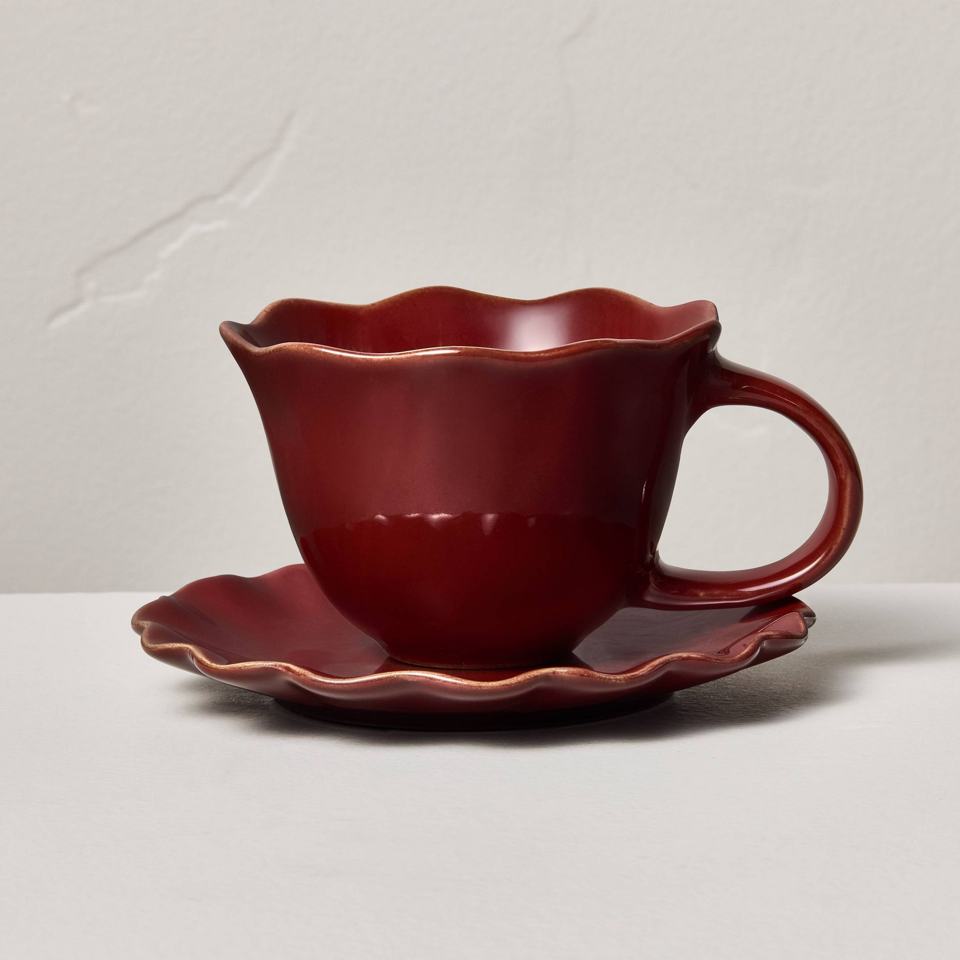 5 fl oz Espresso Cup and Saucer - Hearth & Hand™ with Magnolia