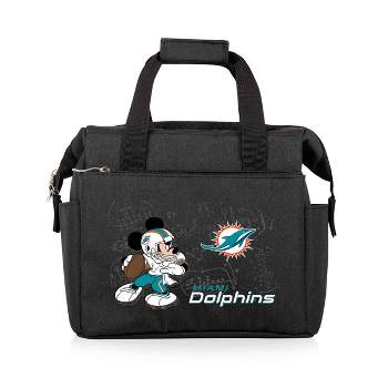 NFL Miami Dolphins Mickey Mouse On The Go Lunch Cooler - Black